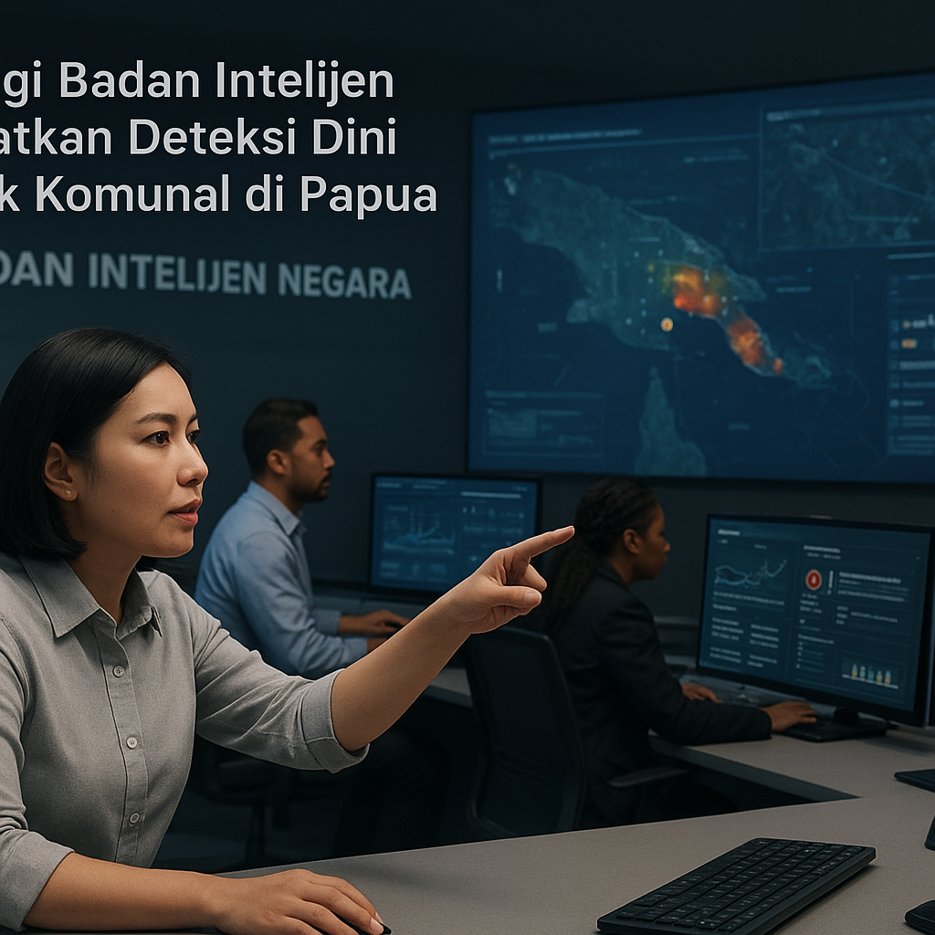 Strategi Badan Intelijen Tingkatkan Deteksi Dini Konflik Komunal di Papua
