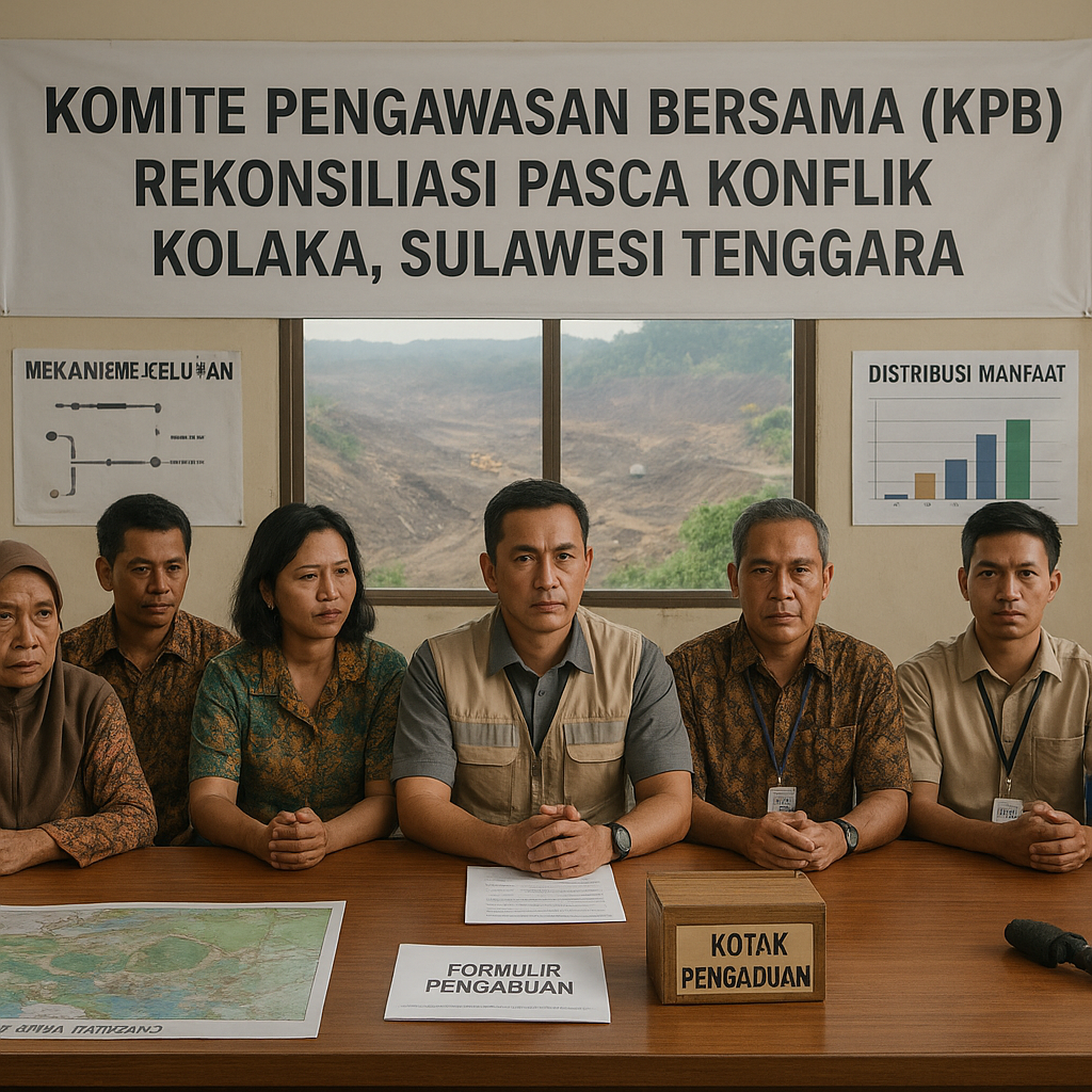 Studi Kasus Rekonsiliasi Pasca Konflik Tambang di Sulawesi Tenggara: Evaluasi Model Komite Pengawasan Bersama