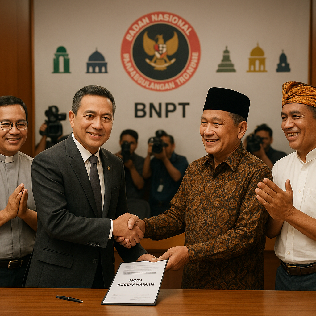 BNPT Perkuat Kolaborasi dengan Ormas Keagamaan untuk Tangkal Radikalisme dan Disintegrasi Sosial
