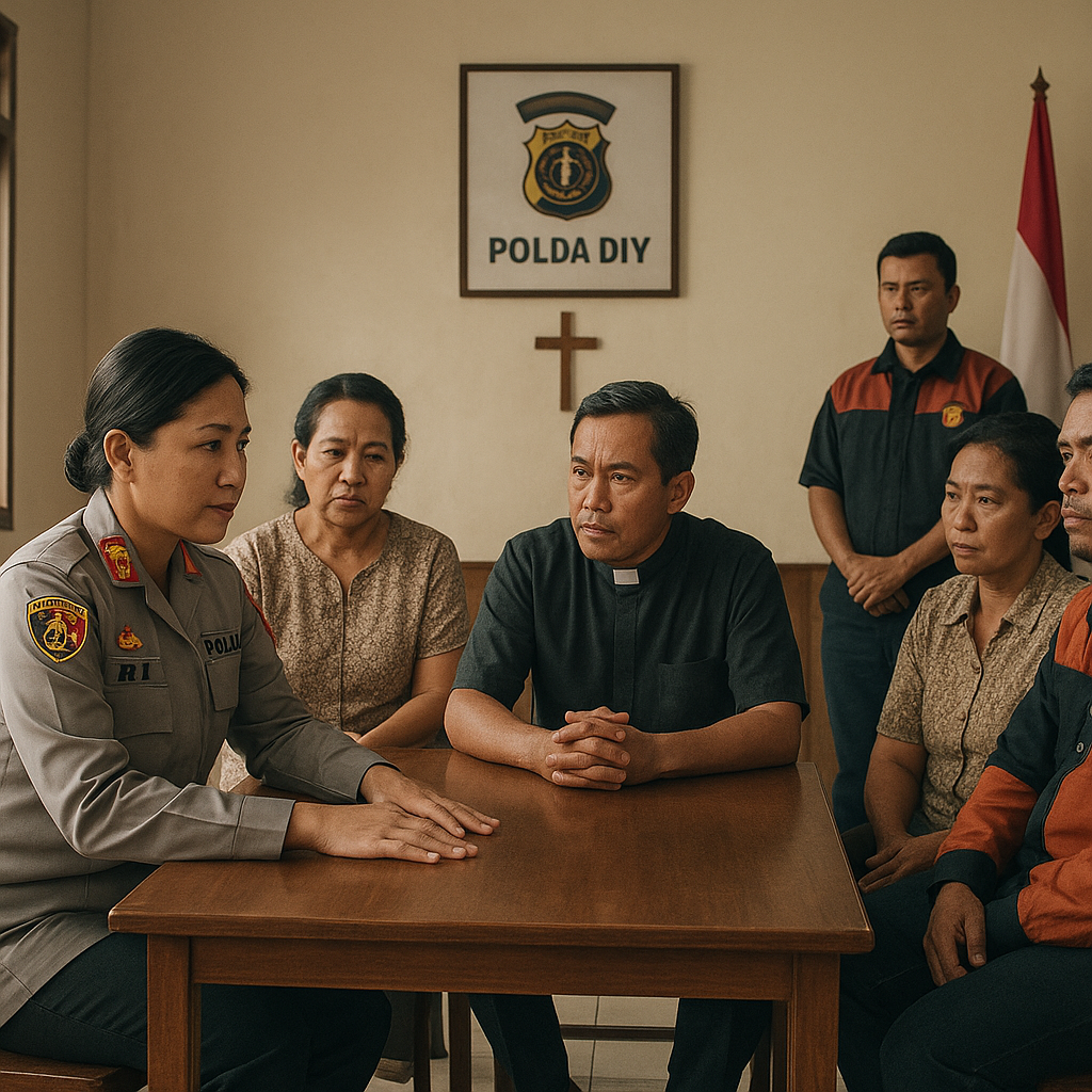 Polda DIY Mediasi Kasus Pembubaran Ibadah Gereja oleh Ormas di Bantul