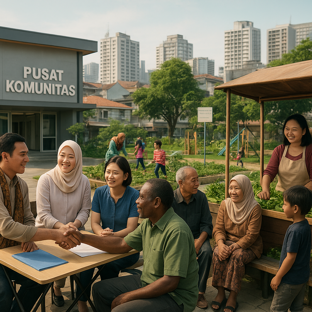 Solusi Infrastruktur Sosial untuk Mengurangi Ketegangan Antar-Etnis di Kawasan Urban