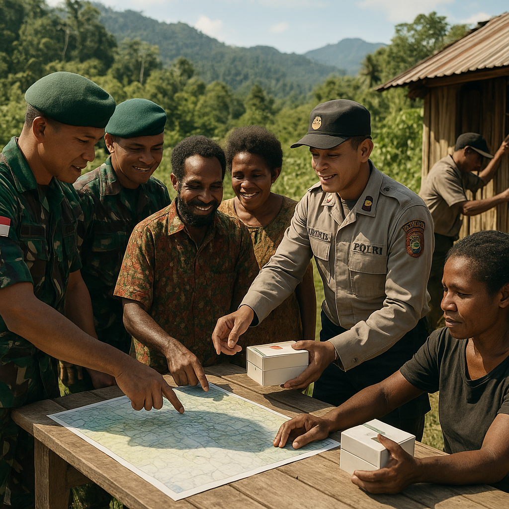 Sinergi TNI-Polri dalam Operasi Damai Cendrawasih: Mengubah Peran dari Penindak ke Fasilitator