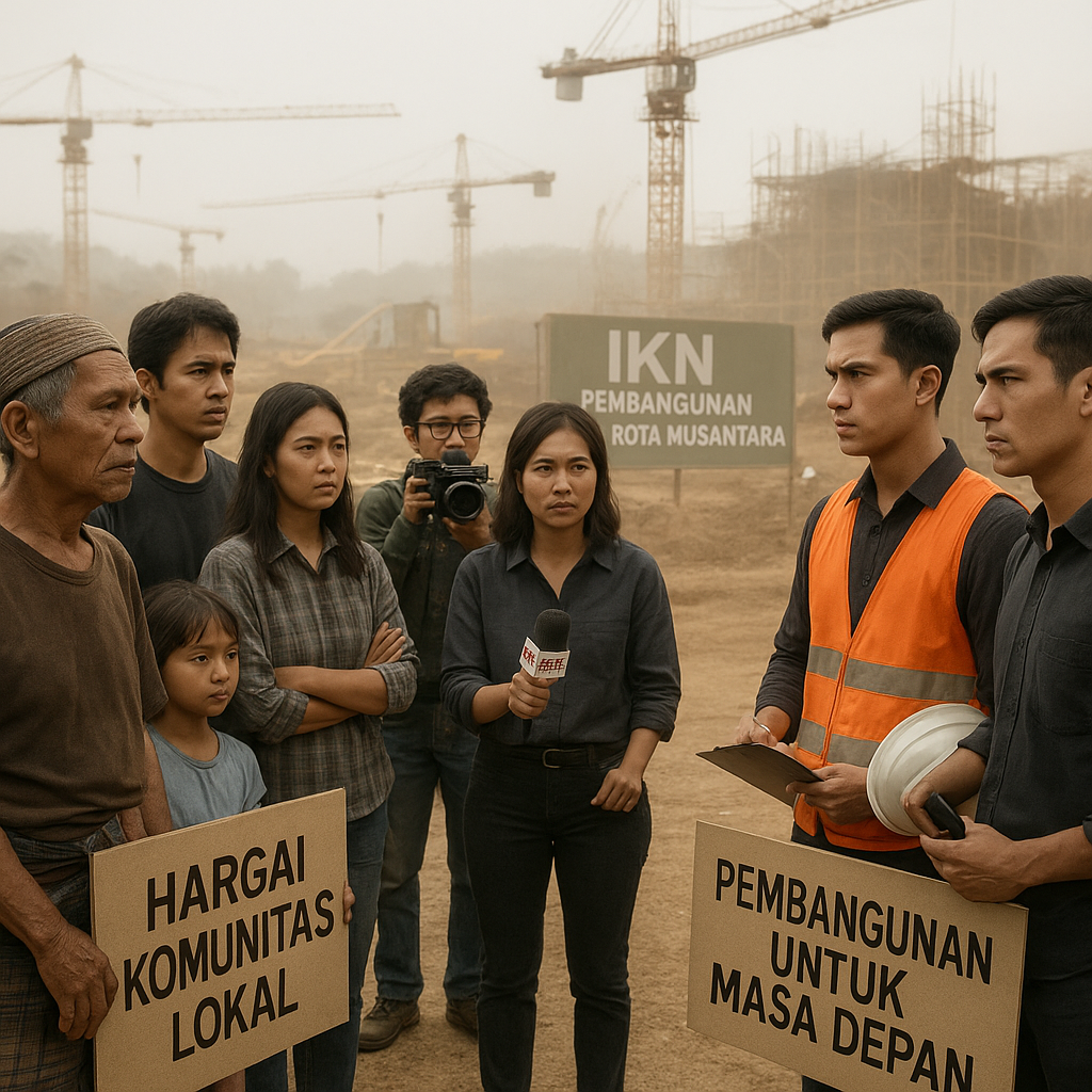 Analisis Dampak Pembangunan Infrastruktur Ibu Kota Nusantara (IKN) terhadap Kohesi Sosial Masyarakat Lokal dan Pendatang