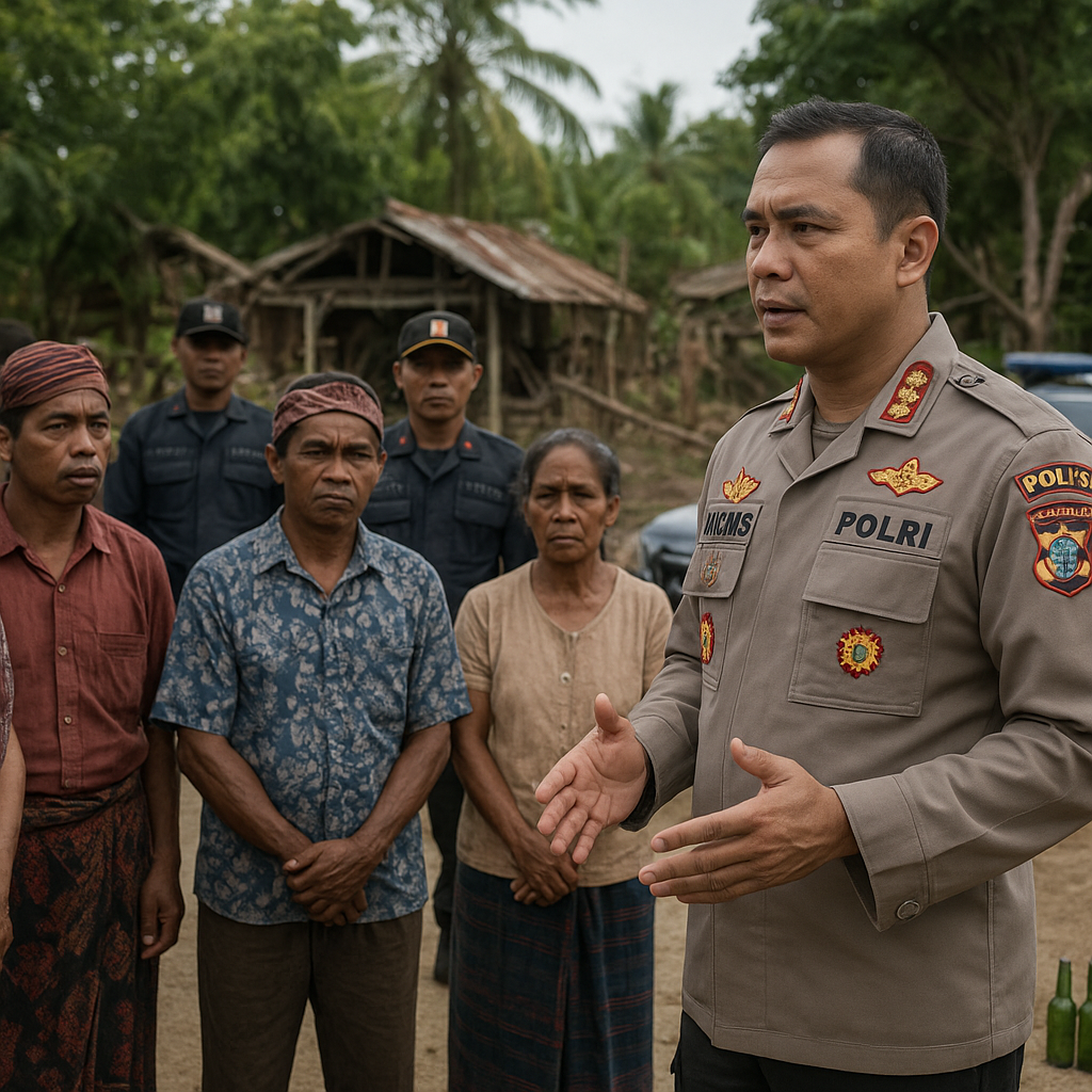 Kapolres Kupang Dorong Dialog Damai Usai Bentrokan Warga Fatuleu