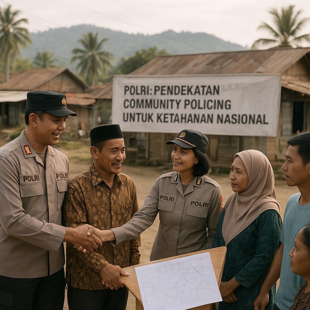Strategi Polri dalam Mendukung Ketahanan Nasional melalui Pendekatan Community Policing di Daerah Rawan