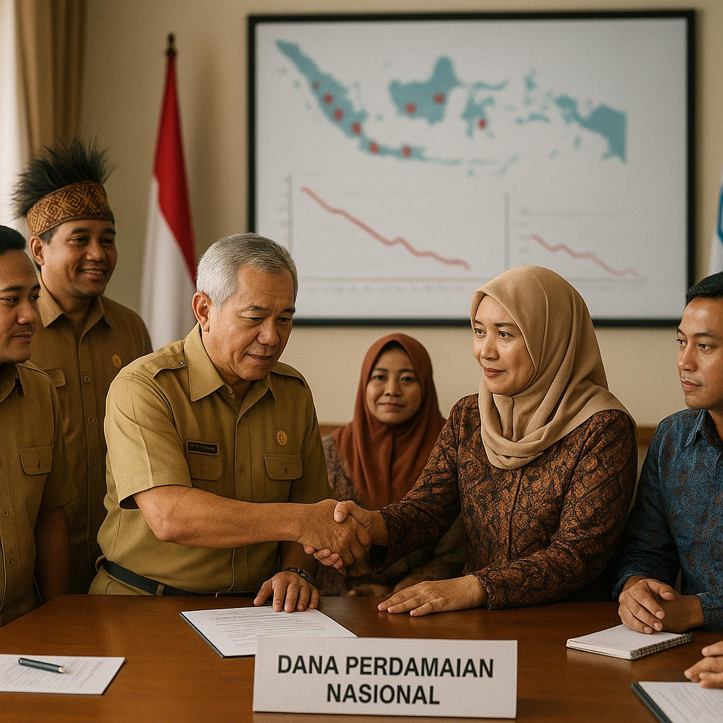 Evaluasi Kebijakan Dana Perdamaian Nasional: Efektivitas dalam Menurunkan Potensi Konflik di 10 Provinsi Rawan