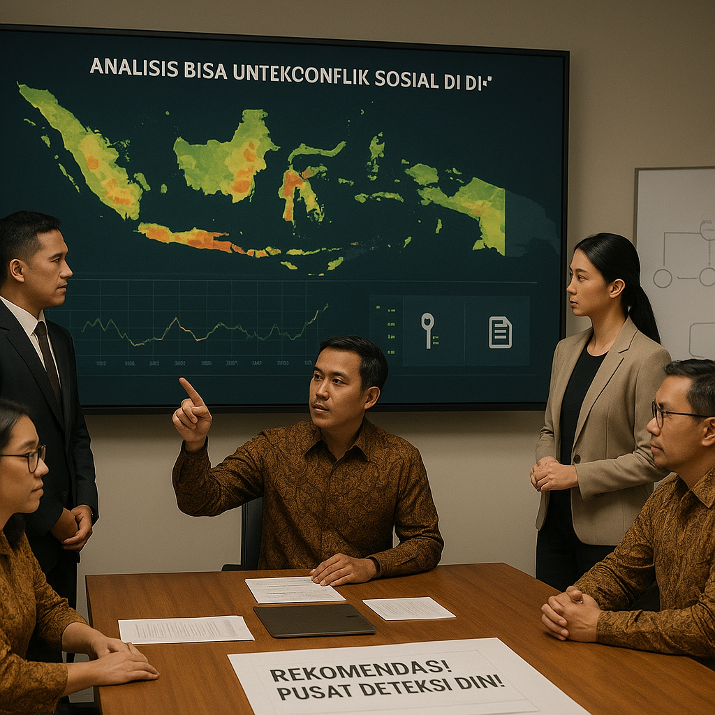 Analisis Kebijakan Penggunaan Teknologi Digital untuk Deteksi Dini Konflik Sosial di Indonesia