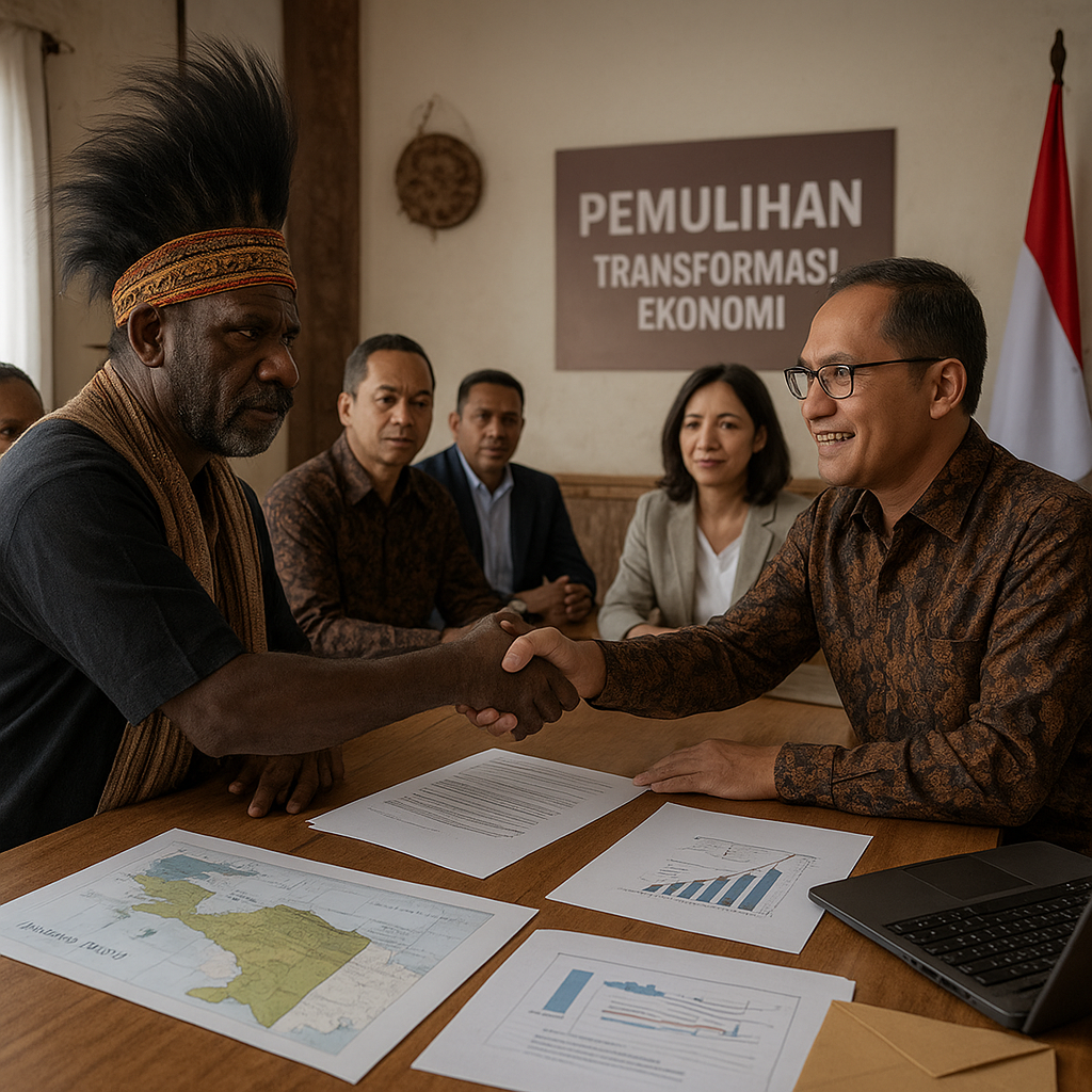 Perpres Pemulihan Pascakonflik Sosial di Papua Barat Disiapkan, Fokus pada Kompensasi dan Transformasi Ekonomi