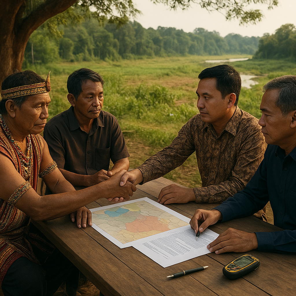 Studi BIN: Kerangka Mediasi Berbasis Adat Efektif Redam Konflik Agraria di Kalimantan Tengah