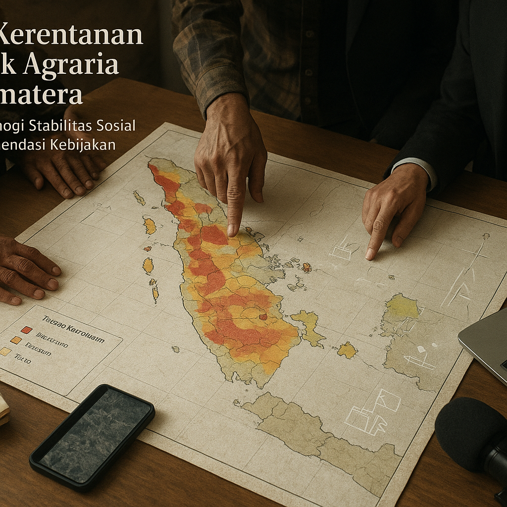 Peta Kerentanan Konflik Agraria di Sumatera: Ancaman bagi Stabilitas Sosial dan Rekomendasi Kebijakan