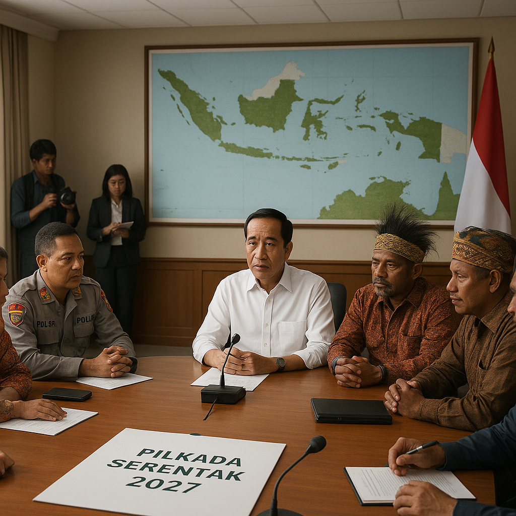Strategi Pemerintah dalam Meredam Potensi Konflik Pilkada Serentak 2027: Pelajaran dari Papua dan Nusa Tenggara Timur