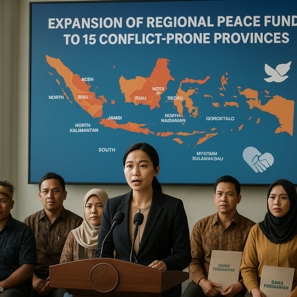 Kebijakan Dana Perdamaian Daerah Diperluas ke 15 Provinsi Rawan Konflik