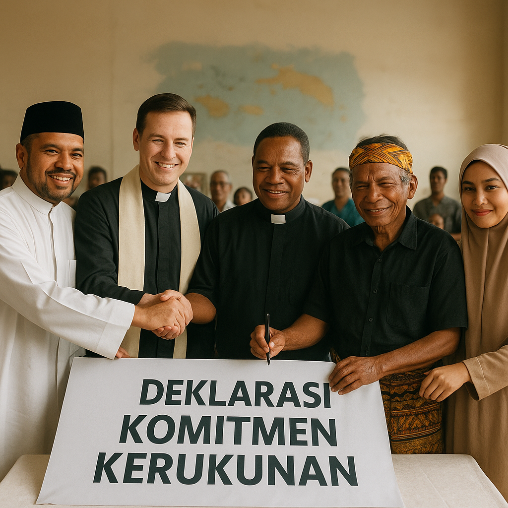Forum Lintas Agama di Maluku Mendorong Deklarasi Komitmen Kerukunan