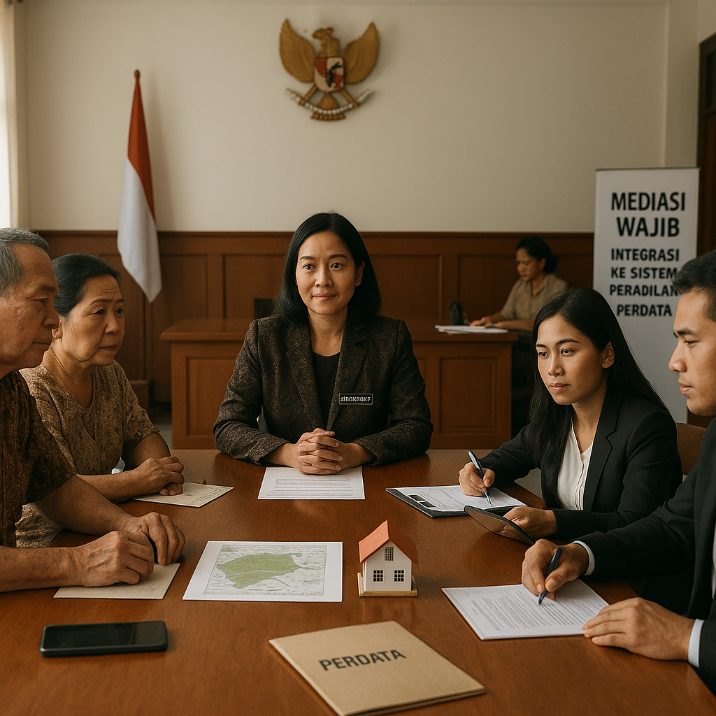Rekomendasi Kebijakan: Integrasi Mediasi dalam Sistem Peradilan Perdata