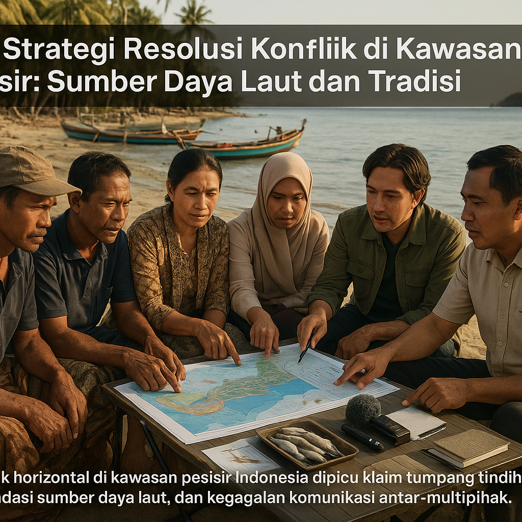 Kaji Strategi Resolusi Konflik di Kawasan Pesisir: Sumber Daya Laut dan Tradisi