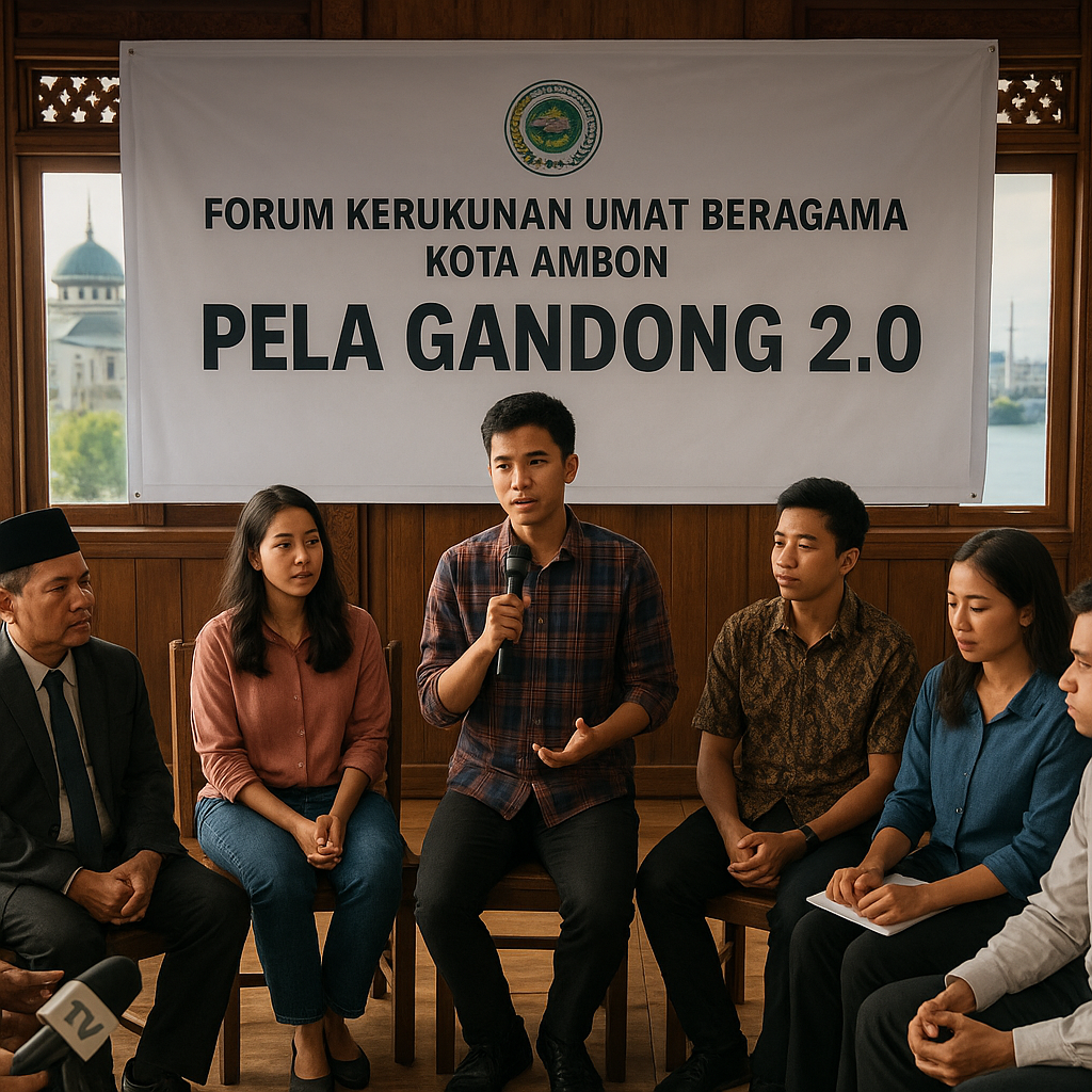 Forum Kerukunan Umat Beragama Kota Ambon Gelar Dialog Rutin 'Pela Gandong 2.0' Cegah Radikalisme