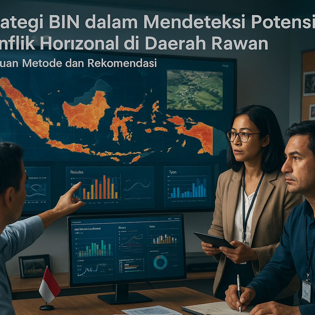 Strategi BIN dalam Mendeteksi Potensi Konflik Horizontal di Daerah Rawan: Tinjauan Metode dan Rekomendasi