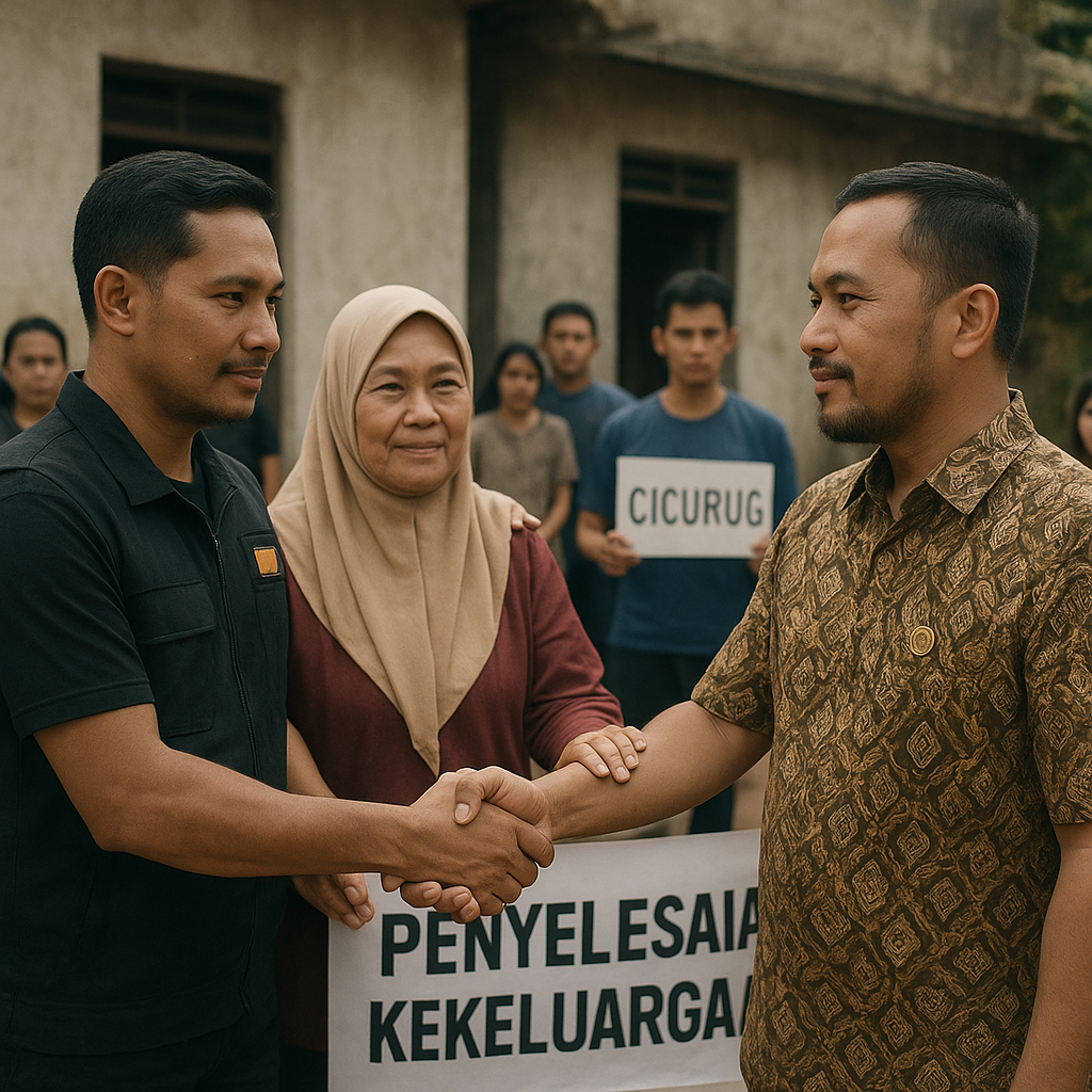 Konflik Dua Anggota Ormas di Cicurug Tuntas Secara Kekeluargaan, Polisi Imbau Jaga Stabilitas Wilayah