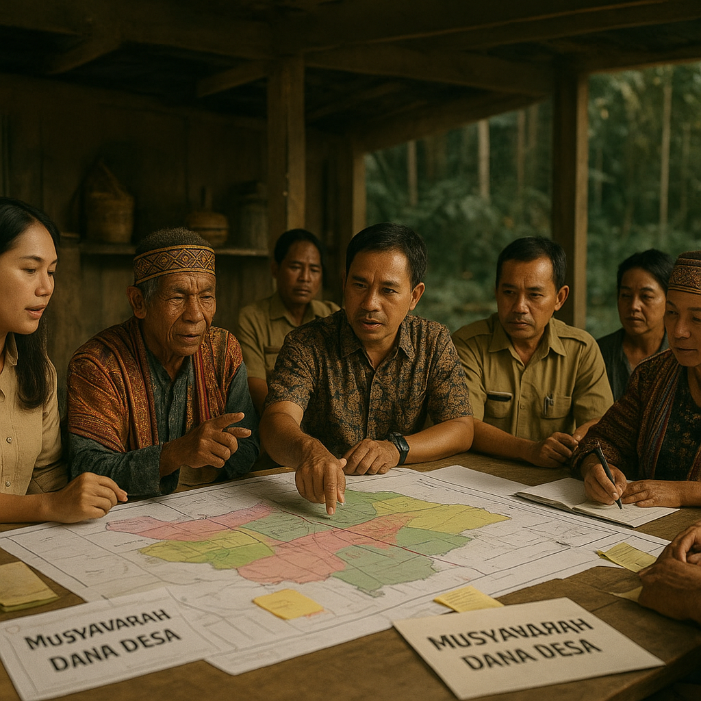 Analisis Kebijakan Dana Desa untuk Pencegahan Konflik Sosial di Perbatasan Kalimantan