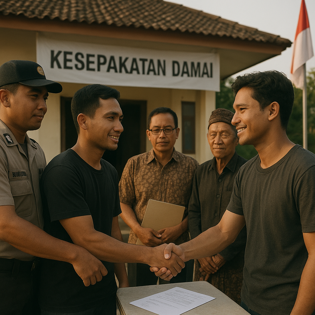 Pemuda Dua Kelurahan di Alor Sepakat Berdamai, Konflik Diharapkan Berakhir